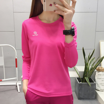 New Outdoor Womens quick-drying clothes round neck sunscreen breathable couple sports mountaineering clothes long sleeve fitness quick-drying T-shirt women