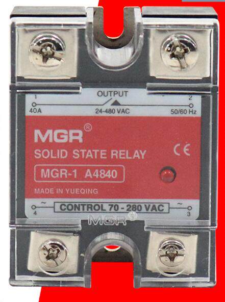Megel 40A single-phase AC solid-state relay AC control AC MGR-1A4840-Taobao