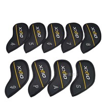 Golf iron cover new club cover XX10 club head protective cover black and white embroidered club head cover
