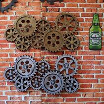Industrial Wind Doing Old Gear Bar Café Cafe Wall Wall Retro Hanging Accessories Creative Barbecue Shop Wall Pendants