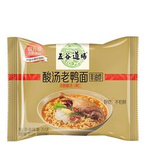 Wugu Dojo sour soup duck noodles Non-fried instant noodles Net Red instant noodles Convenient instant noodles bagged single pack 101g