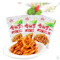 Hunan special production Xiangtian full of spicy radish 34 gr fragrant and crisp and tasty radish diner with pickled vegetable pickled vegetable pickle