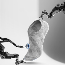 4 Double Gift Boxed Men Cotton Socks Spring Summer Stealth Boat Socks Socks Short Socks Sport Thin deodorant Breathable Four Seasons Socks