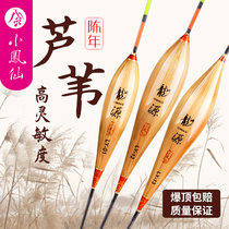 Xiaofengxian High sensitive light mouth eye-catching thick tail reed standard black pit fish drift full set of fishing carp crucian carp bream mixed culture float