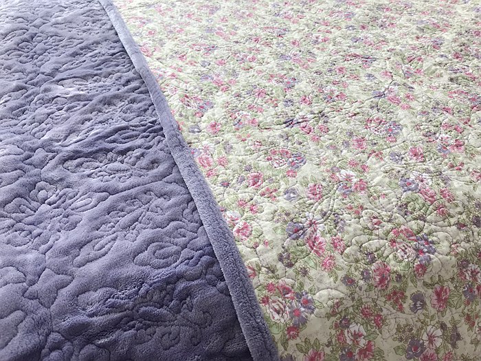 Hàn Quốc siêu mềm ngắn nệm sang trọng chăn bông ấm áp mùa thu và mùa đông dày flannel trải giường dày chăn drap giường 1mx2m