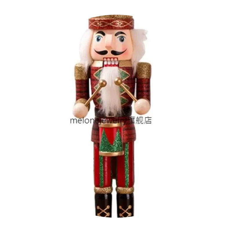 [NutCraCker Рождественский подарокPU puppet 38 см блестящий пудровый шиммер]