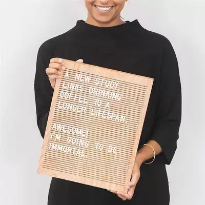 ins Nordic felt letter message board puzzle felt board wooden photo frame photo props