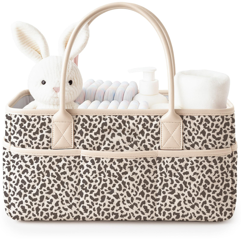 Korean Baby Crib Diaper Bag Newborn Diaper Pull-Up Pants Compartmentalized Care Basket Infant Miscellaneous Storage Basket
