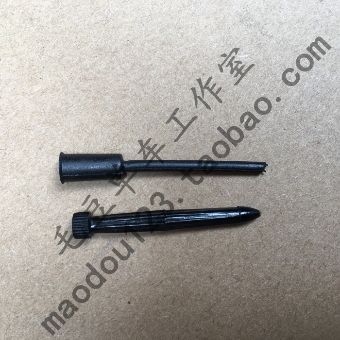 Taiwan made 4mm dustproof variable speed line tube with tail cap Variable speed inner line dust cap line tube soft rubber sleeve rat tail cap