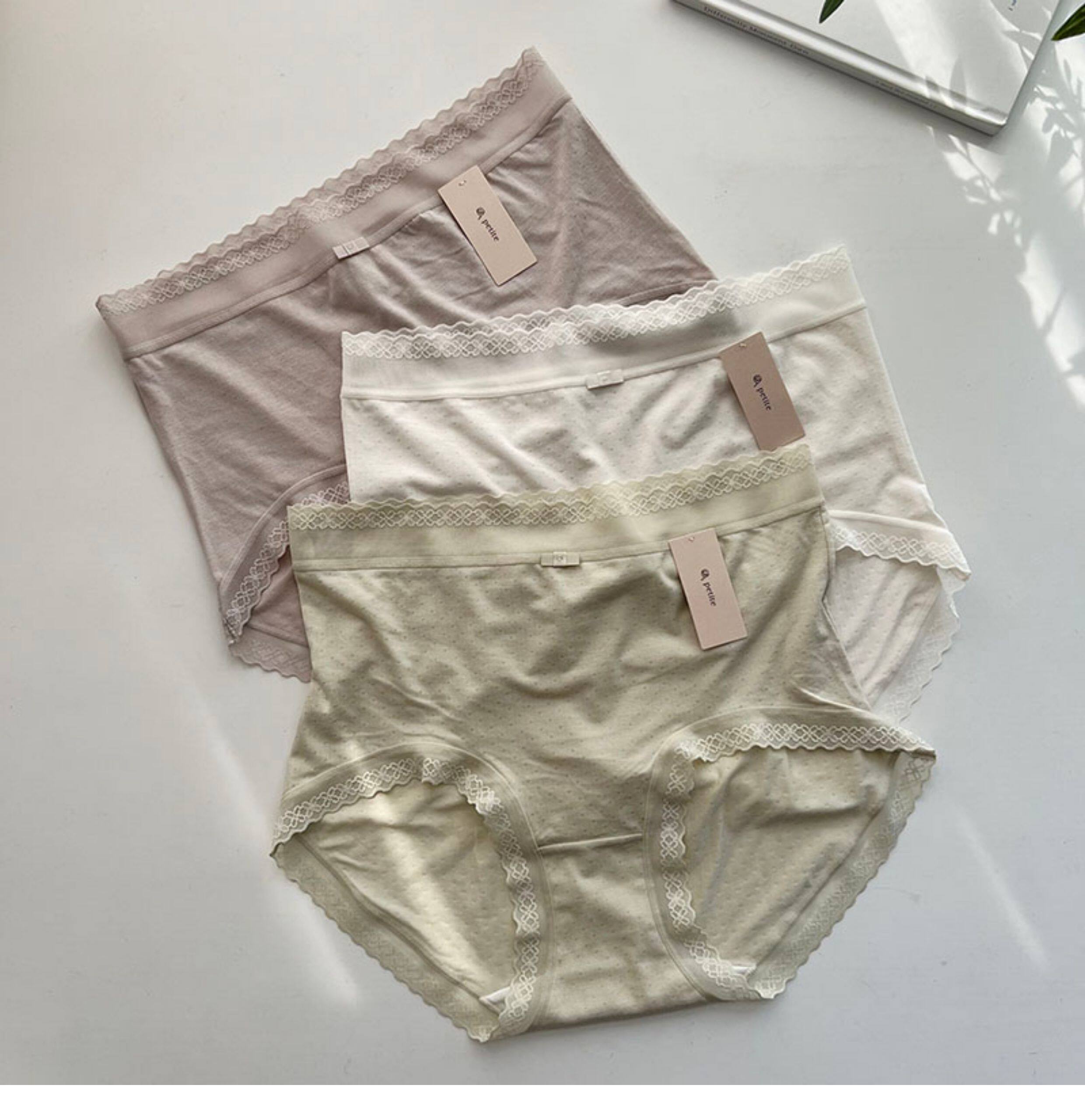 女三角裤 60s兰精莫代尔透气孔提花中腰内裤抗菌纯棉底裆包臀三角裤n007