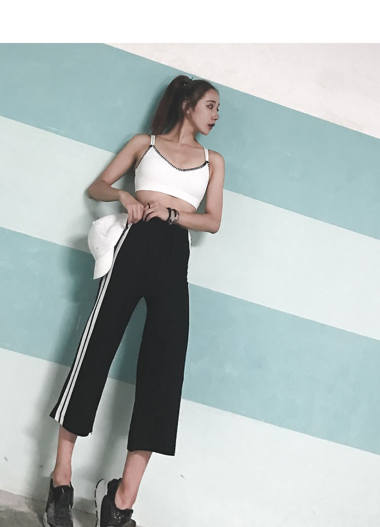 Thu thập áo chống sốc thể thao nữ làm đẹp trở lại dây đeo áo ngực mùa hè chạy yoga tập thể dục đồ lót áo ngực - Đồ lót thể thao bra thể thao
