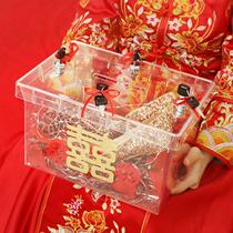 Props Spoofing Supplies Game Kissing Wedding Shoe Box Hidden Wedding Door Closure Hidden Box Best Groom Divine Artifact With Lock