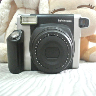 Фудзи Полароид камера WIDE link принтер  5 дюймов в ширину Разбросанный камера Insta W300 молочные конфеты белый
