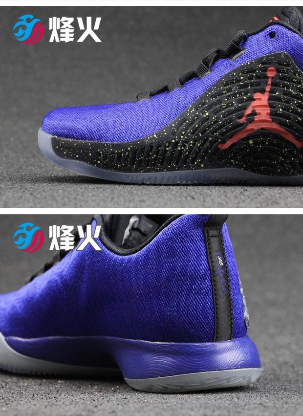 Campfire Sports Air Jordan CP3 X 10 GS Paul 10 Giày bóng rổ 854295-400 giày thể thao lining