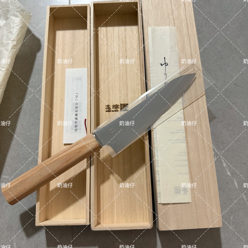 In-Stock in China: Japanese Yuri Kitchen Knife, Multi-Functional Fruit Knife, Santoku Knife