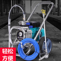 Latex spray coating machine small airless color steel tile renovated special pneumatic automatic import high-pressure home spray painting machine