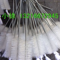 Medium white nylon brush plastic bottle brush textile brush industrial brush diameter 60MM