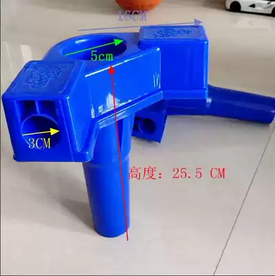 Kindergarten plastic cloth bed Plaid bed accessories Plastic bed feet Bed legs Single leg plastic feet Single bed feet