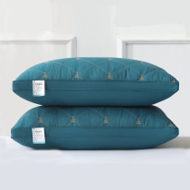 Hotel household cervical pillow feather velvet washable pillow core single double student dormitory adult Pillow Pair