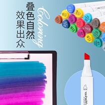 12 color watercolor marker 36 color double head kindergarten graffiti painting washable student brush set bucket