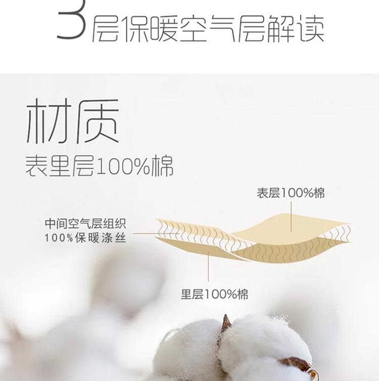 Quần cotton nam trung và già có độ dày cộng với chất liệu cotton cotton cỡ lớn, ấm áp cao quần áo giữ nhiệt nữ đẹp