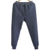 Quần cotton nam ấm áp cộng với phân bón XL cao eo nhà quần cotton giữa và tuổi già quần dày ba lớp