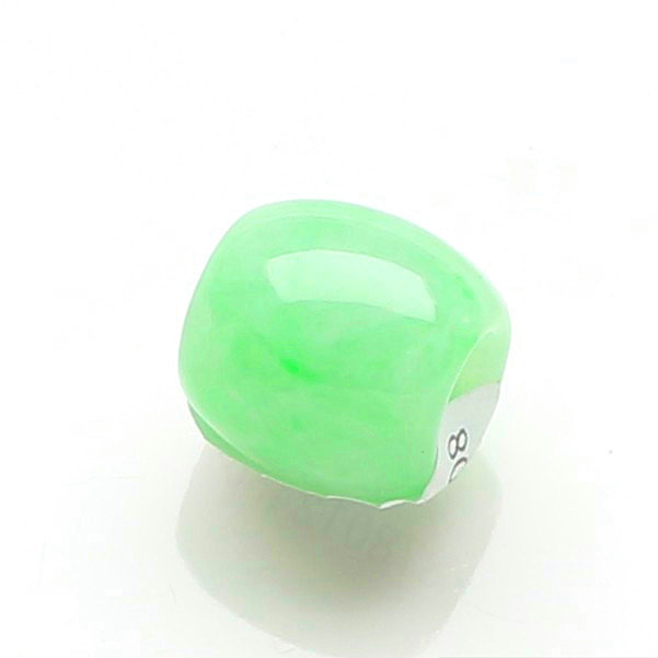 Myanmar Natural Old Pit A Goods Emerald Ice Glutinous Seed Full Green Yang Green Road Pass Pendant Pendant Female with Certificate