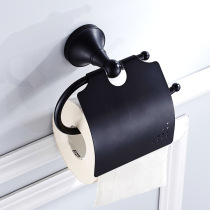 Eurostyle Toilet Paper Towel Rack Roll Paper Rack Full Copper Black Paper Towel Toilet Bathroom Toilet Paper Towels Hand Towel Rack