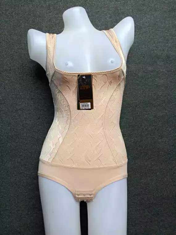 878 Enhanced Cotton Silk Comfortable One-Piece Body Shaper