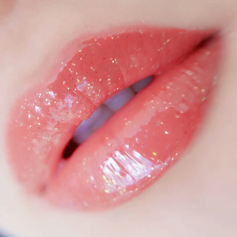 Pearlescent lip lip lip bóng lớn sequin lấp lánh pha lê môi son môi phân cực châu Âu và Mỹ kính thủy tinh gương giữ ẩm sáng bóng - Son bóng / Liquid Rouge son bóng 3ce glass gloss	