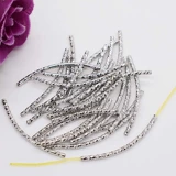 DIY925 Серебряный серебряный цветочный изгиб труба/резьба из золотой трубки/стержня