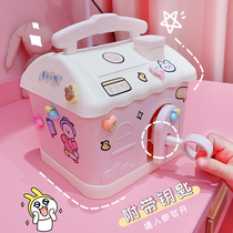 Save tank 2022 new childrens deposit jar girls house savings tank boys and childrens gift toy