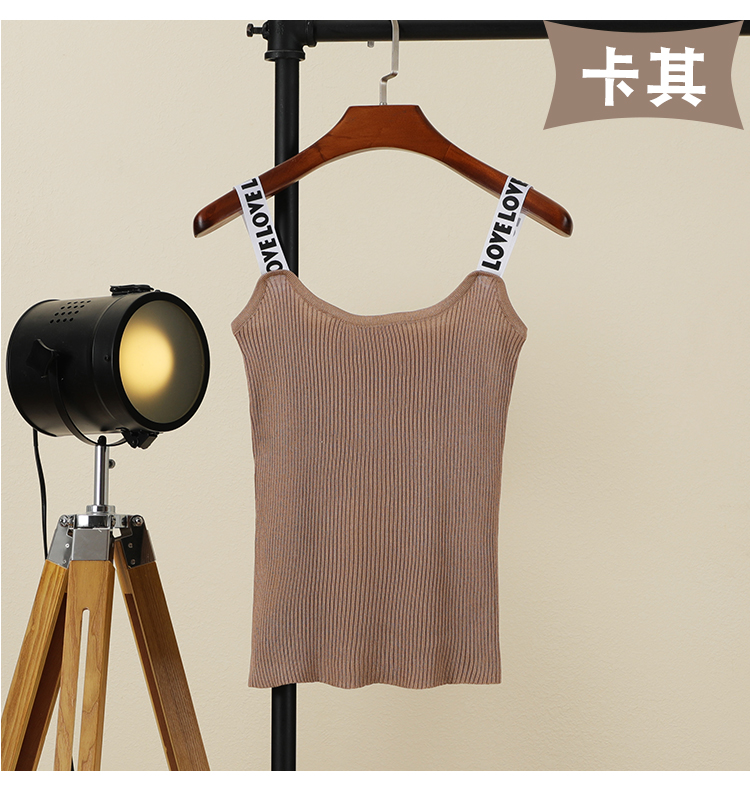2019 phiên bản Hàn Quốc mới của mùa hè không tay gợi cảm mặc áo lụa băng nhỏ yếm áo vest nữ - Áo ba lỗ áo kiểu nữ đẹp tuổi 40
