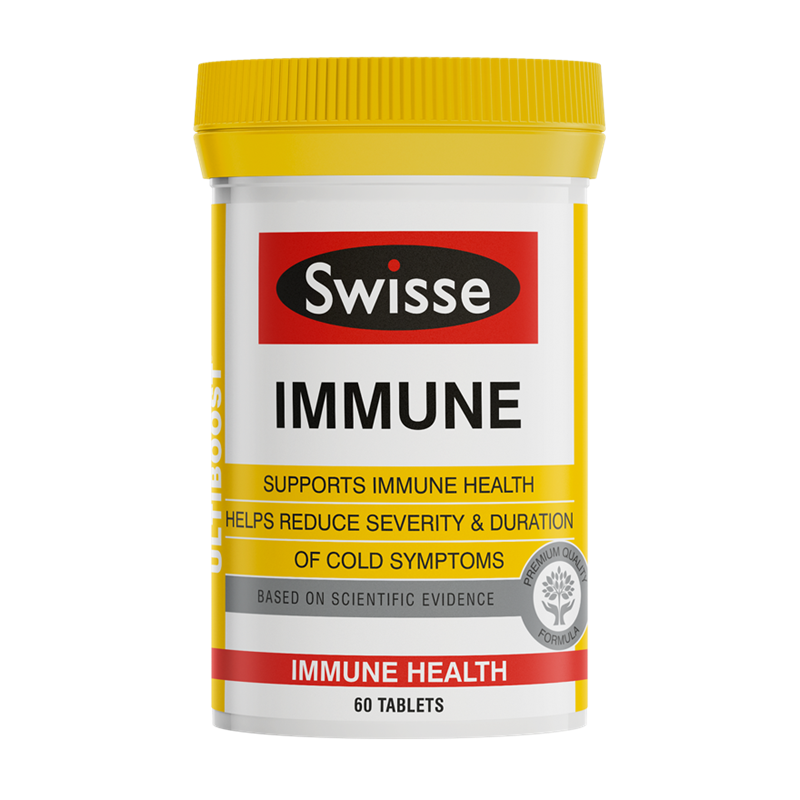 Australian Air Transport Swisse Vitamin C Zinc Tablets Adult Immunity Tablets 60 Tablets to Improve Immune Function