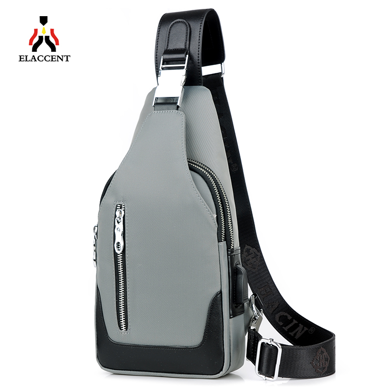 2021 new chest bag shoulder bag shoulder bag men's oblique casual canvas men's bag tide shoulder bag small backpack