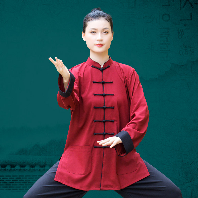 Chinese Martial Arts Long sleeve Tai Chi clothing Suit Wing Chun Kung