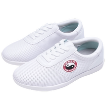 Zhengfenghua fully hollow Tai Chi shoes for women summer genuine leather martial arts shoes Tai Chi practice shoes for men breathable high-end brand