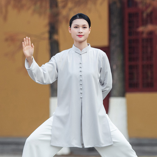 Tai chi clothing chinese kung fu uniforms Tai Chi Clothing suit women new Chinese style elegant Tai Chi Clothingquan martial arts training clothes men self-cultivation medium length