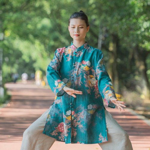 Tai chi clothing chinese kung fu uniforms Chinese style in spring and Autumn