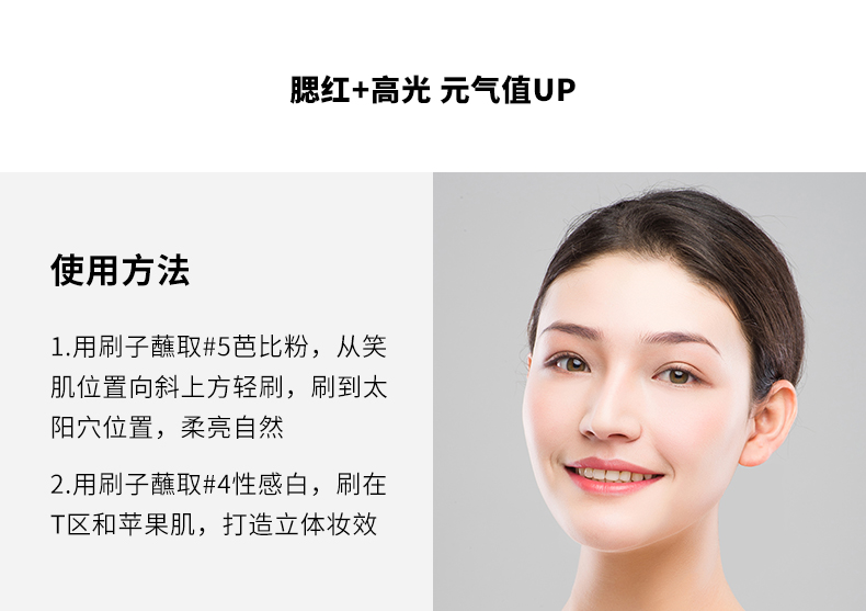 Bộ trang điểm elf của Mỹ thiết lập đầy đủ di động cho người mới bắt đầu đa mục đích phấn mắt nổi bật phấn má hồng - Bộ sưu tập trang điểm phấn mắt anylady