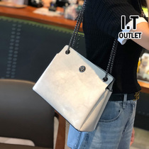 Hong Kong leather fonck2022 new high-quality texture niche design messenger tote bag womens autumn and winter