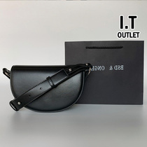 Hong Kong leather fonck2022 new high-quality texture niche design popular this year messenger saddle bag women