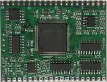You can send text editing forms download pictures QR codes and other information QLV682 serial port VGA display card