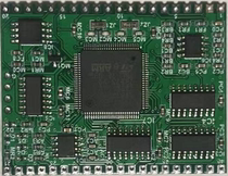 Microcontroller serial port VGA display card QLV683 character Picture table Two-dimensional code scrolling character