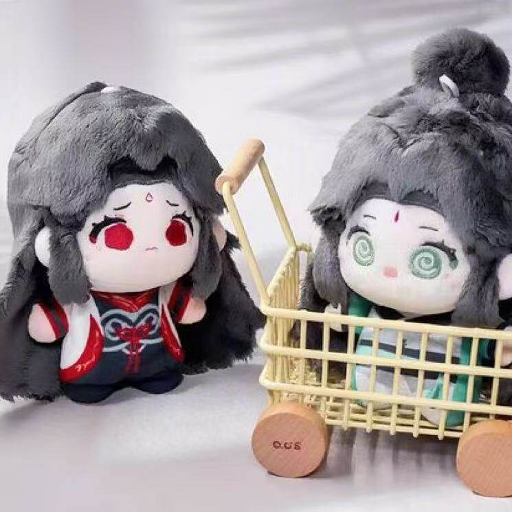 人渣反派自救系统洛冰河沈清秋属性棉花娃娃毛绒公仔玩偶周边渣反评价