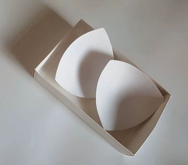 Ngực pad chèn thoáng khí cotton pad tam giác bikini áo tắm siêu mỏng đồ lót cô gái áo ngực thể thao miếng mút độn áo bra