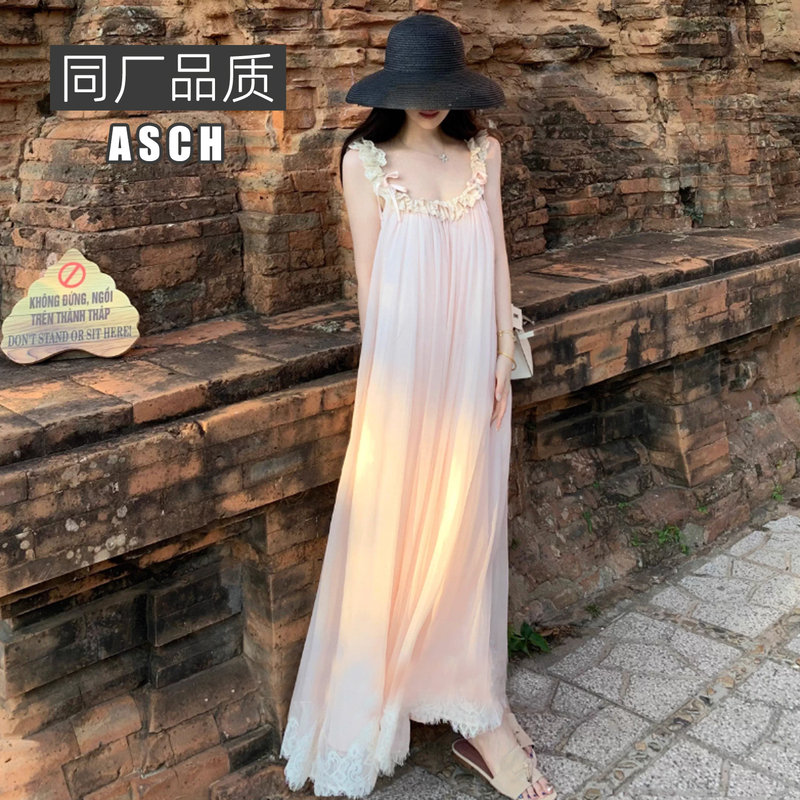 【Endless Summer】Doe*N Exquisite Multi-Layered Complex Lace Dress Lazy Dress Dual Version