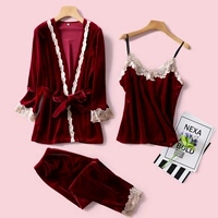 Бордовый комплект, 3 предмета