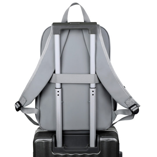 男士商务休闲双肩背包2023新款尼龙防水多功能大容量电脑包