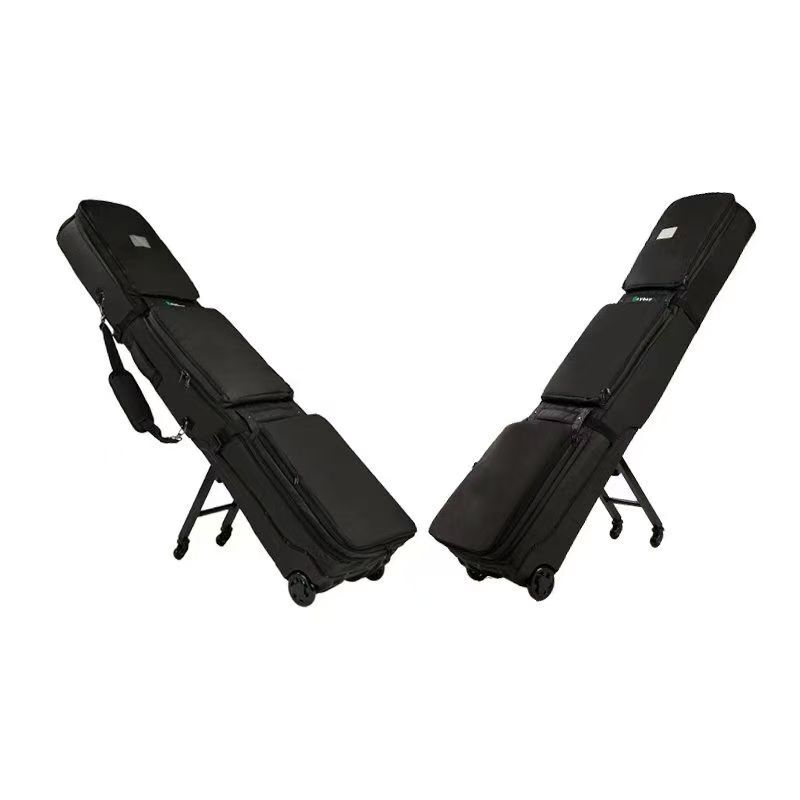 Golf Bag with Large Capacity Can Hold Two Pairs of Ski Boots, Ski Bag, Snowboard Bag, Double-Board Bag, Ski Equipment Bag with Wheels Golf Bag with Large Capacity Can Hold Two Pairs of Ski Boots, Ski Bag, Snowboard Bag, Double-Board Bag, Ski Equipment Bag with Wheels